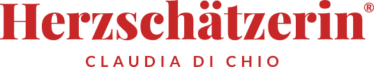 Claudia Di Chio Herzschätzerin Logo in rot