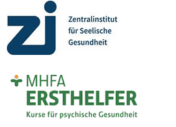 Zentralinstitut für seelische Gesundheit, MHFA Ersthelfer Logo